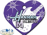Medalion Inima Mare Hannah Montana - Disney, Pet Scribe,Produs sub licenta Disney de Hillman Group USA , dimensiunea 39x33mm,se personalizeaza cu textul dorit de client ,inel gratuit , cod produs 7322-783  - 43 RON