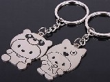 Set 2 brelocuri metalice, mascote model C - 15 RON